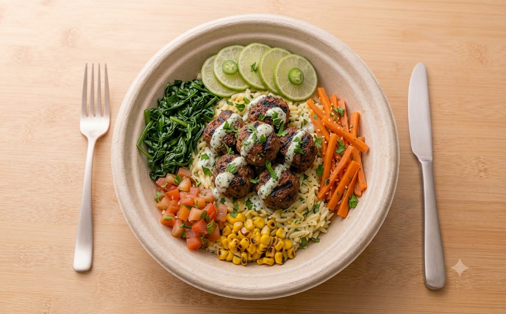 Charred Beef Brazilian Meatballs