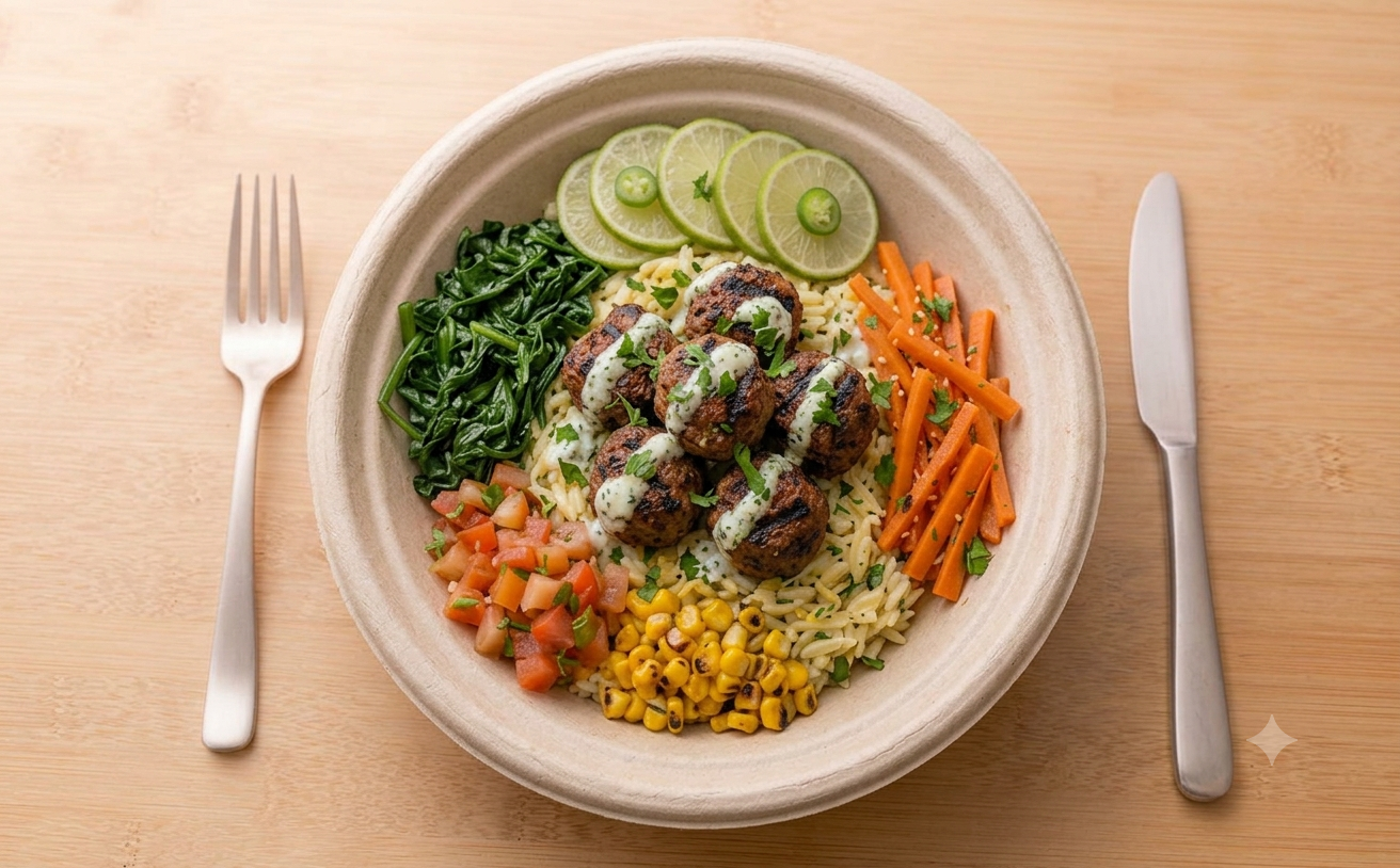 Charred Beef Brazilian Meatballs